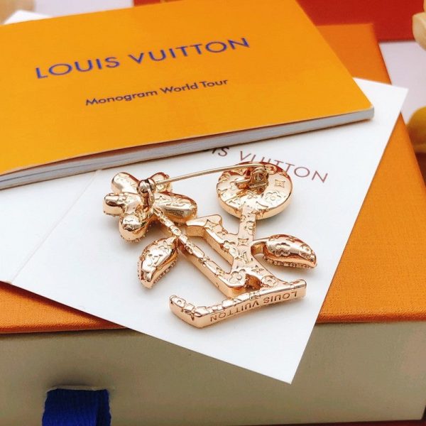 18K Louis Blooming Brooch - Image 7