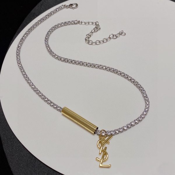 18K Saint Chain Diamond Necklace - 图片 3