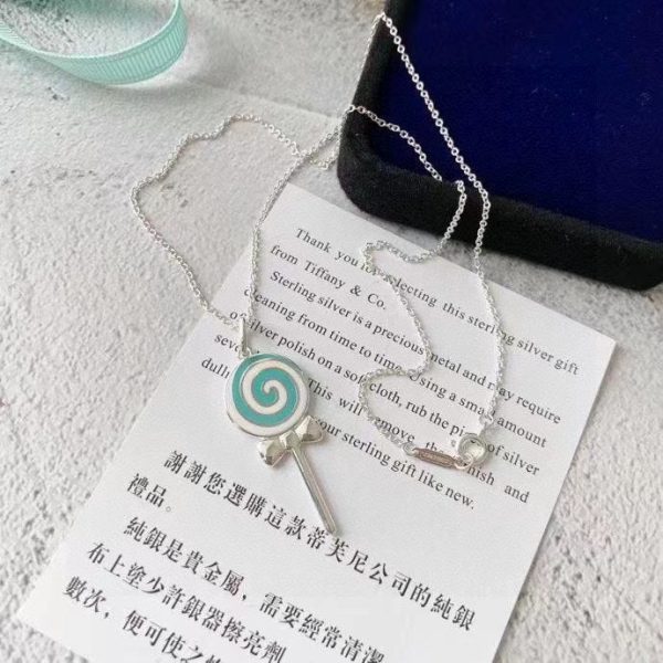 18K T Lollipop Charm Chain Necklace - 图片 7
