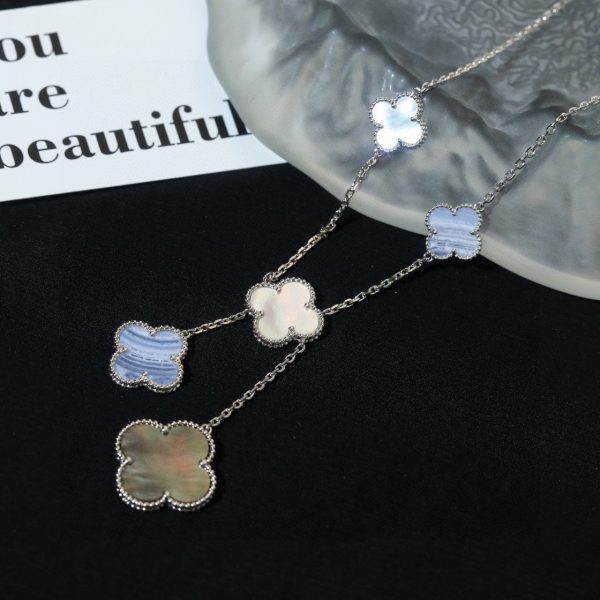 18K Magic Alhambra Six Motifs Necklace - 图片 8