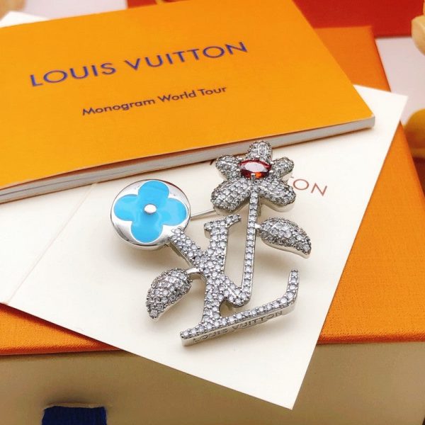 18K Louis Blooming Brooch - Image 9