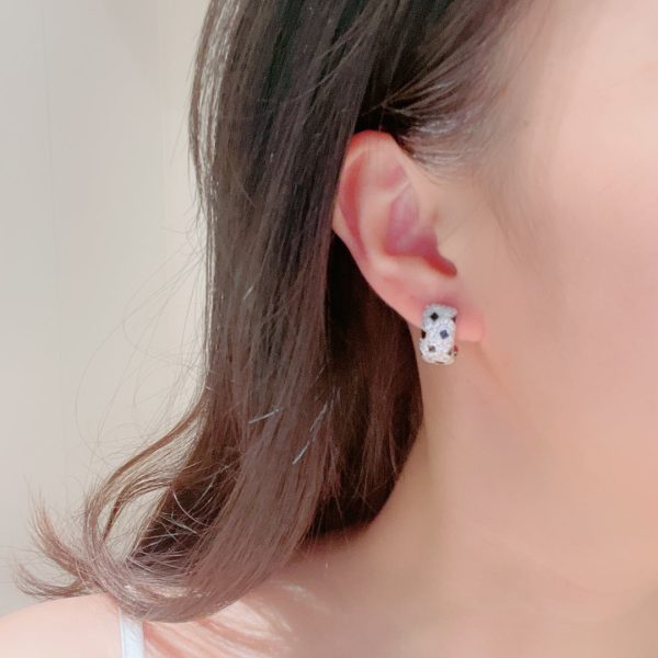 18k Panthère De Earrings - 图片 3
