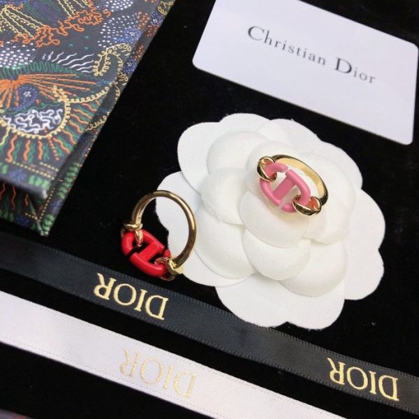 18K CD Red Heart Ring - 图片 4