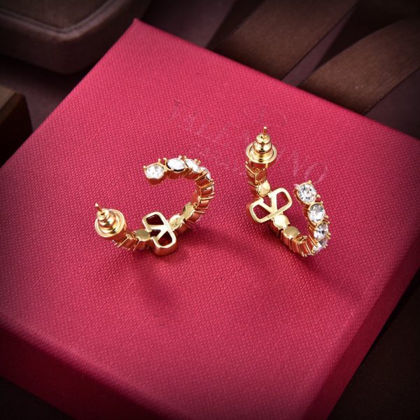 18K Garavani Vlogo Signature Earrings - 图片 3