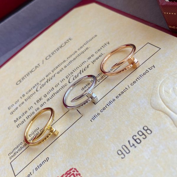 18K Juste Un Clou Ring - Image 7