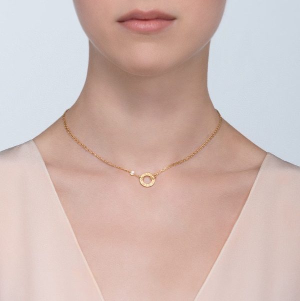 18K Love 2 Diamond Necklace - 图片 2