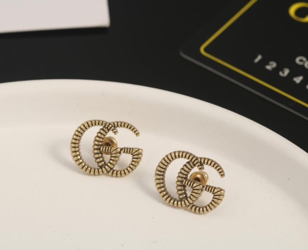 18K Double G Earrings - 图片 6