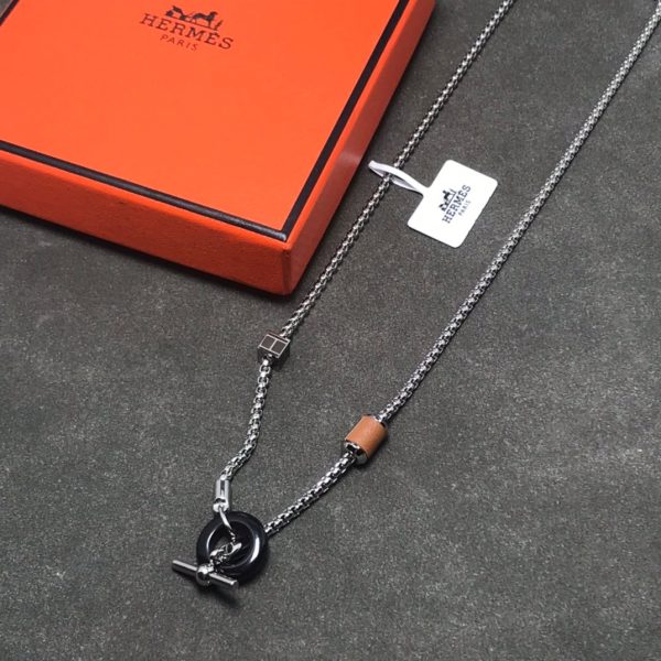18K Meli-Melo H Necklace - 图片 5