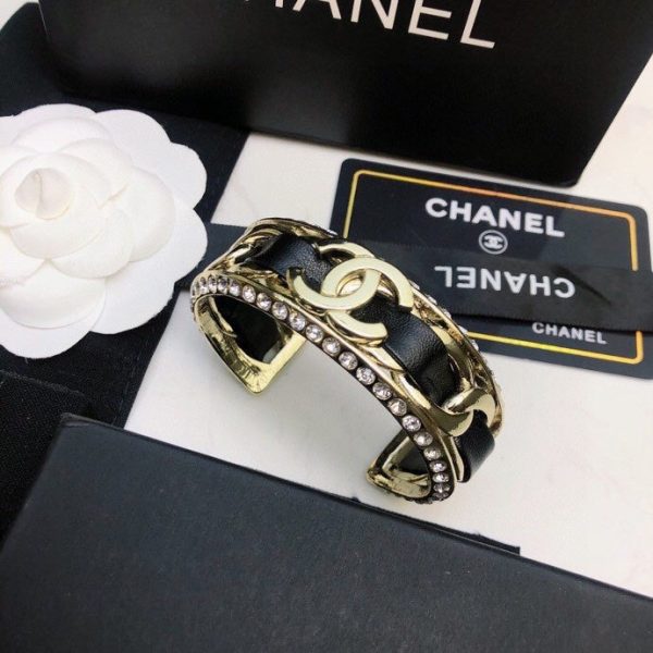 18K CC Red Cuff Bracelet - Image 2