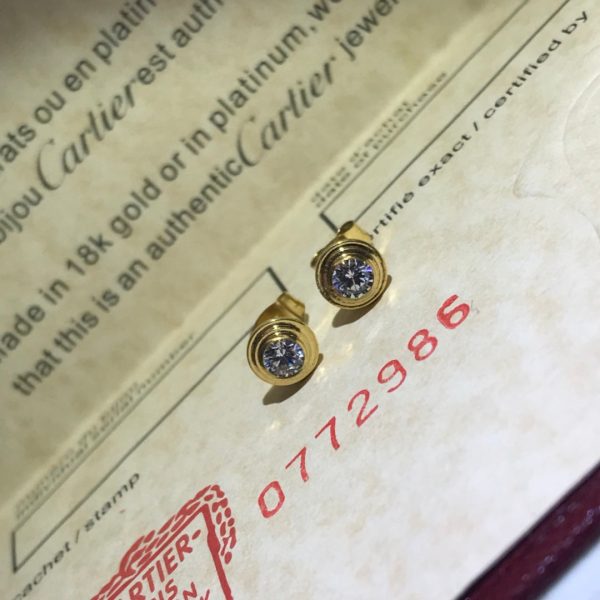 18K D'amour Medium Earrings - 图片 2
