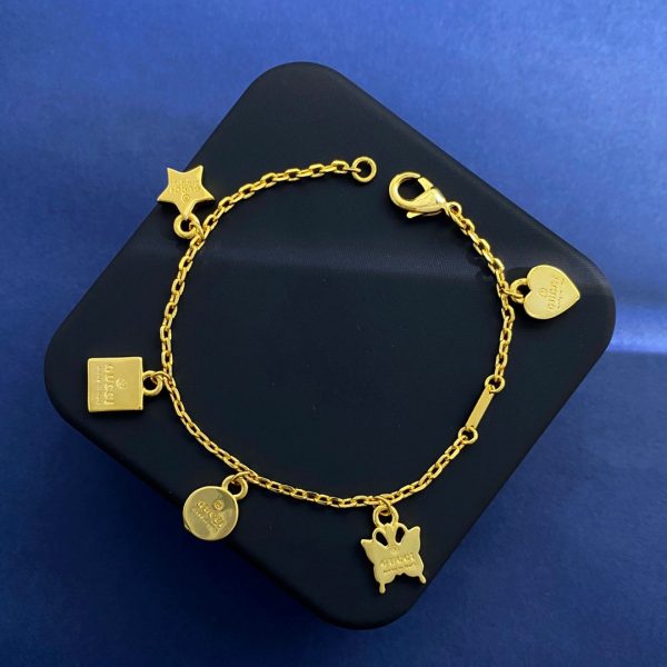 18K Double G Letter Bracelet - 图片 4