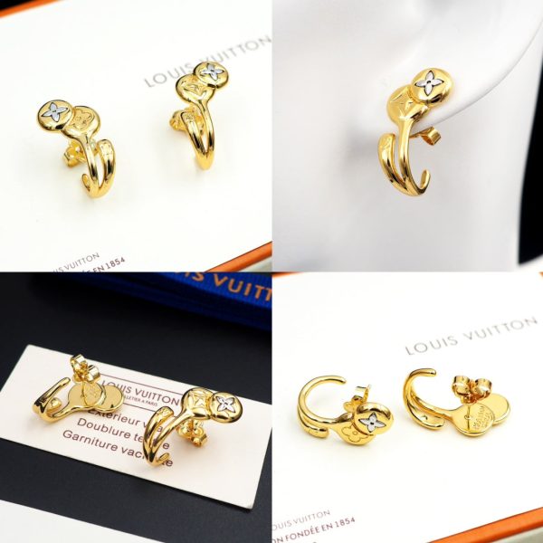 18k Louis Symphony Earrings - 图片 6