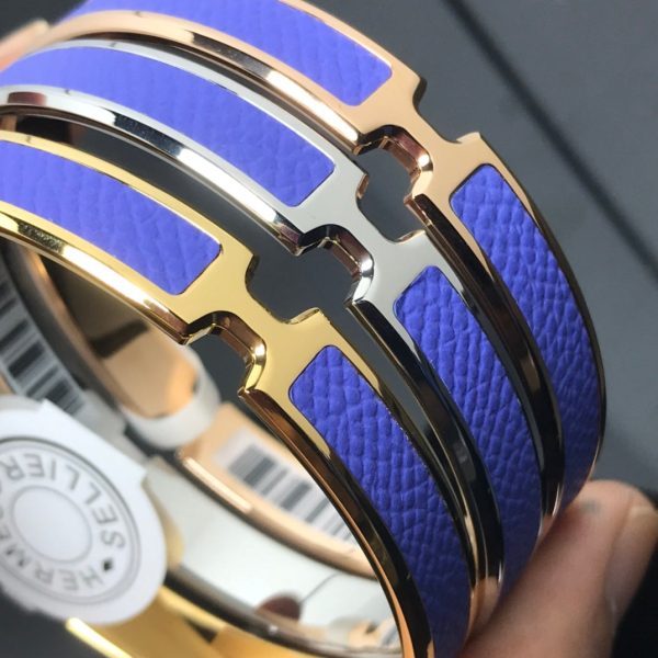 18K Olympe Light Purple H Bracelet - 图片 4
