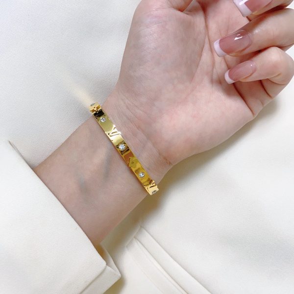 18K Louis Diamonds Bracelet - 图片 5