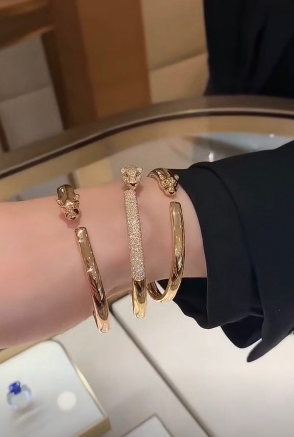 18K Panthère De Diamonds Bracelet - 图片 14