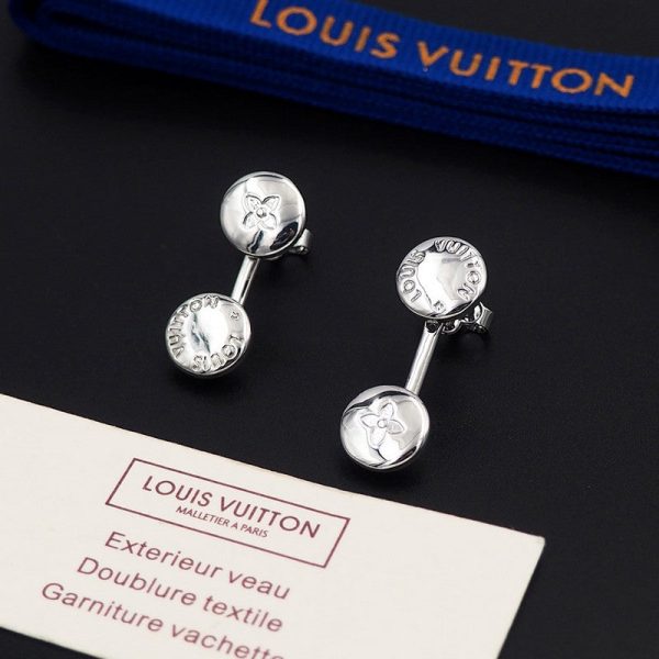 18K Louis Studs Earrings - 图片 6