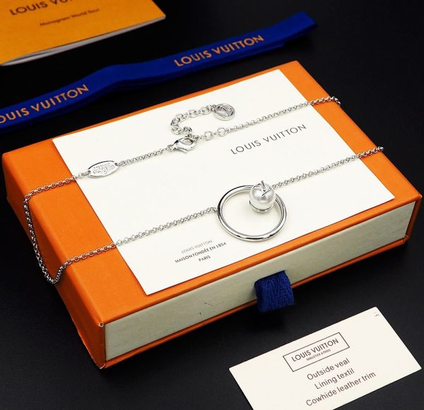 18K Louis Eclipse Pearls Necklace - 图片 10