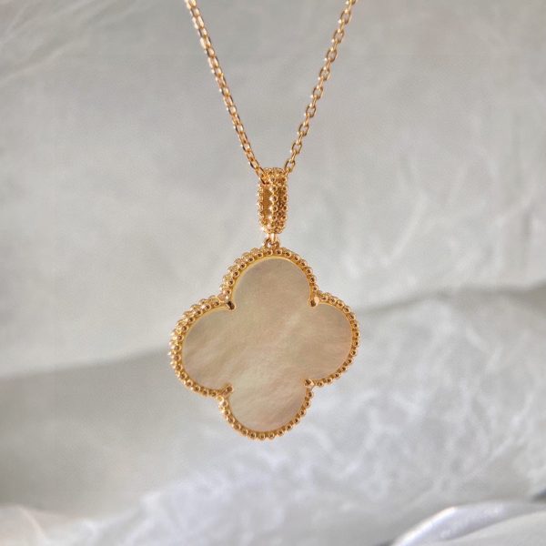 18K Magic Alhambra One Motif Pearl Necklace - 图片 10