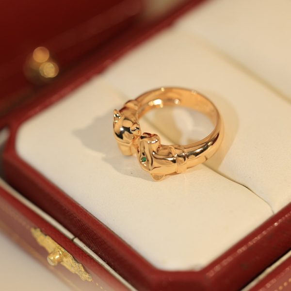 18K Panthère De Open Ring - Image 3