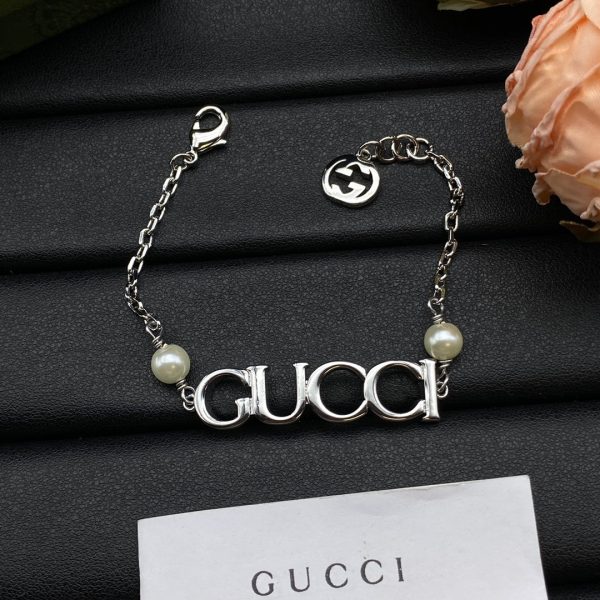 18K Double G Letter Bracelet - 图片 3