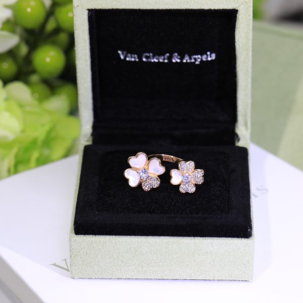 18K Cosmos Between the Finger Diamond Ring - 图片 4