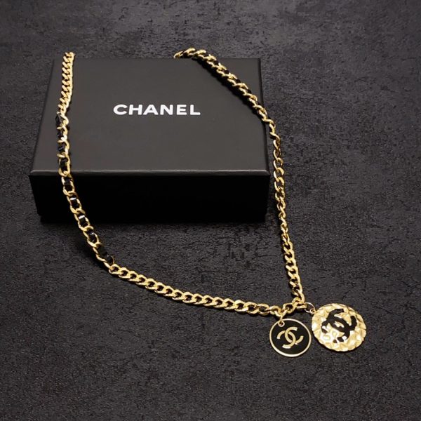 18K CC Yellow Gold Necklace