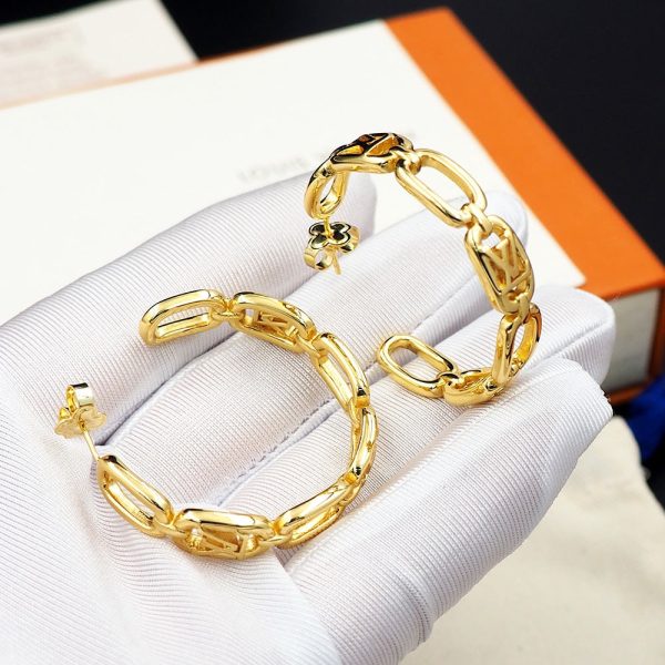 18K Louis My Chain Earrings - 图片 5