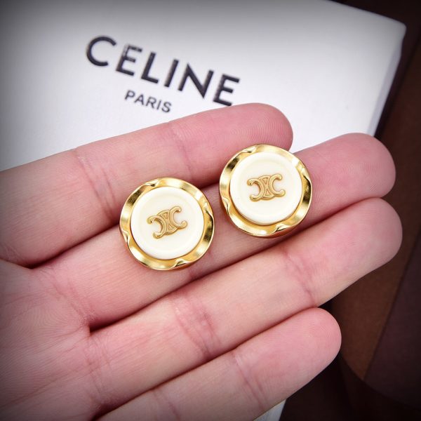 18k Triomphe Pearl Earrings - Image 6