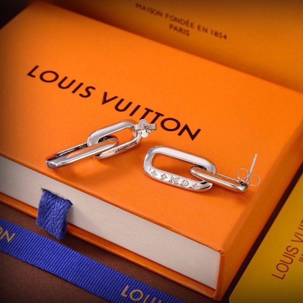 18K Louis Edge Earrings - 图片 3