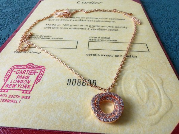 18K Trinity Necklace - 图片 9