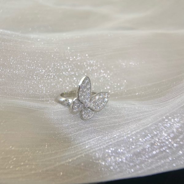 18K Two Butterfly Ring - 图片 8