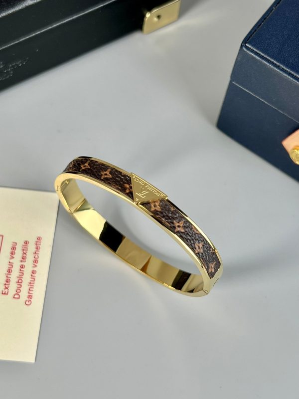 18K Louis Vintage Leather Bracelet - 图片 4