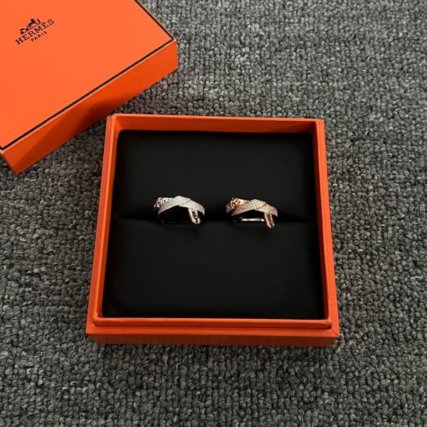 18K Kelly Gavroche Diamonds H Ring - 图片 9