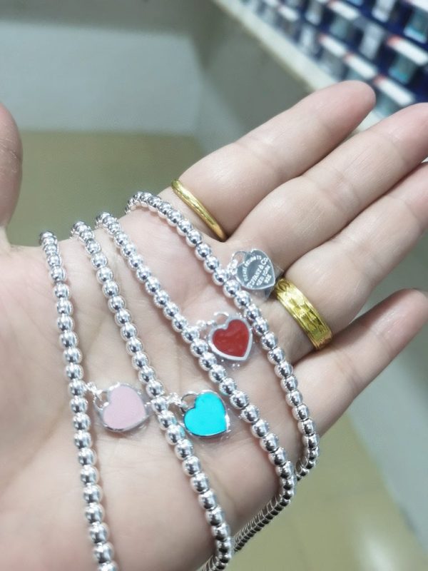 18K Return to Tiffany Heart Tag Bead Necklace - 图片 8