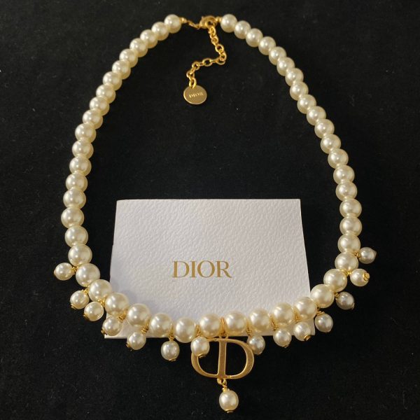18K CD Pearls Necklace - 图片 4