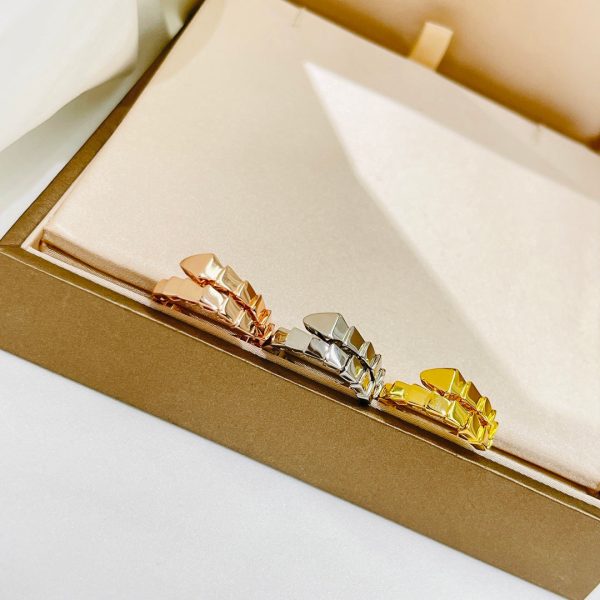 18K BV Serpenti Viper Ring - Image 6