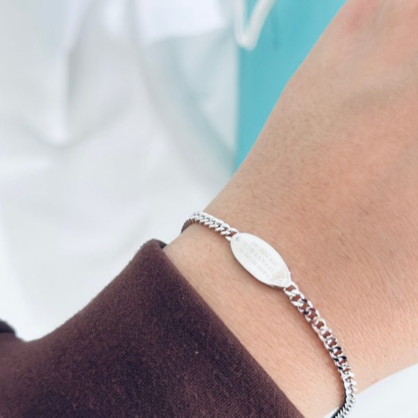 18K Return to Tiffany Oval I.D. Bracelet - 图片 3