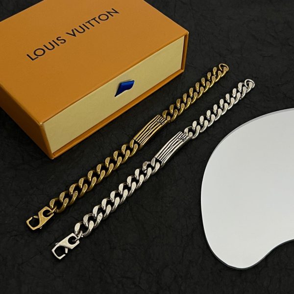 18K Louis Vintage Chains Bracelet - 图片 3