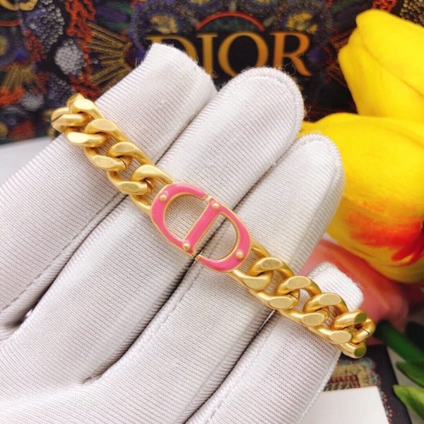 18K CD 30 Montaigne Pink Choker Necklace - 图片 2
