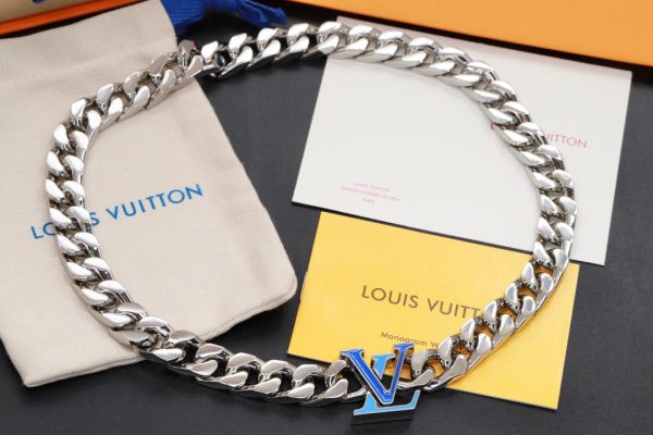 18K Louis Blue Chain Necklace - 图片 2