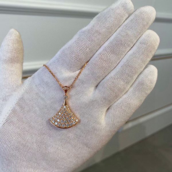 18K BV Divas' Dream Pavé Diamond Necklace - 图片 6