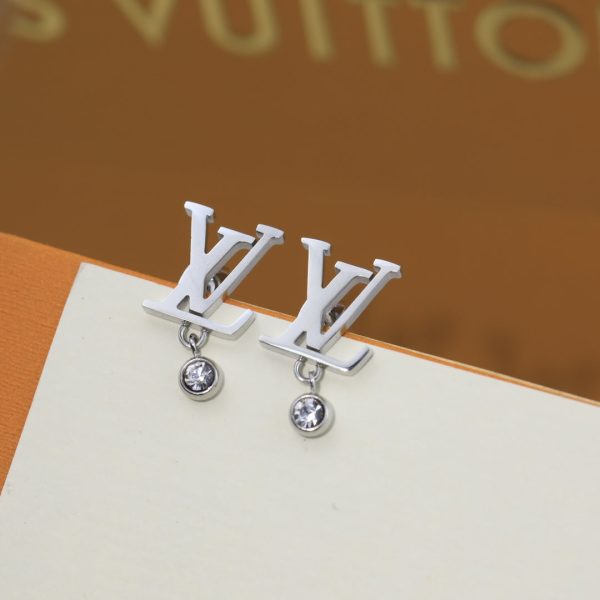 18K Louis Diamond Earrings - 图片 8