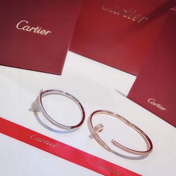 18K Juste Un Clou Diamonds Bracelet - 图片 8
