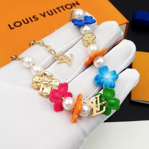 18K Louis Surfin' Flower Bracelet - 图片 5