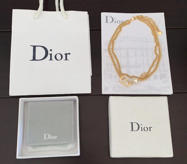 18K CD 30 Montaigne Choker Necklace - 图片 6