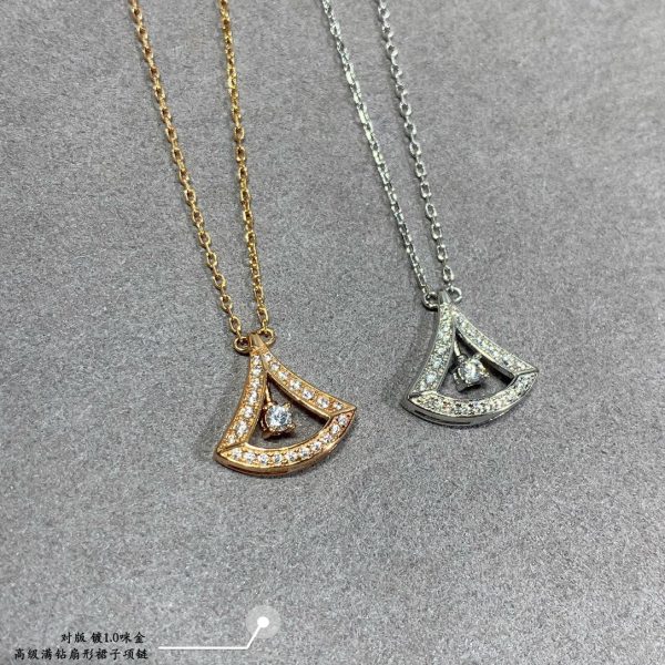 18K Divas' Dream Pavé Diamond Openwork Necklace - 图片 6