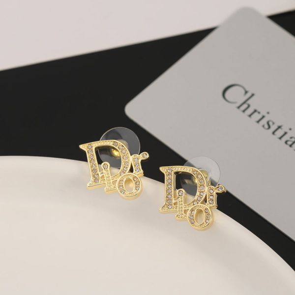 18K CD Tribales Diamond Earrings - 图片 6