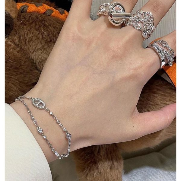 18K Her Farandole Diamond Bracelet - 图片 3