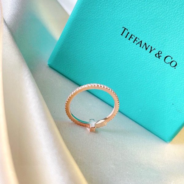 18K T Diamond Wire Ring - 图片 6