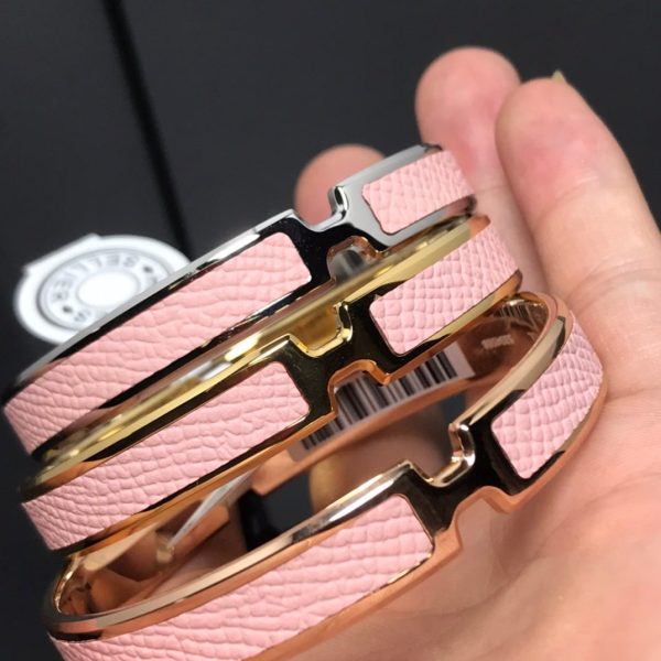 18K Olympe Light Pink H Bracelet - 图片 4